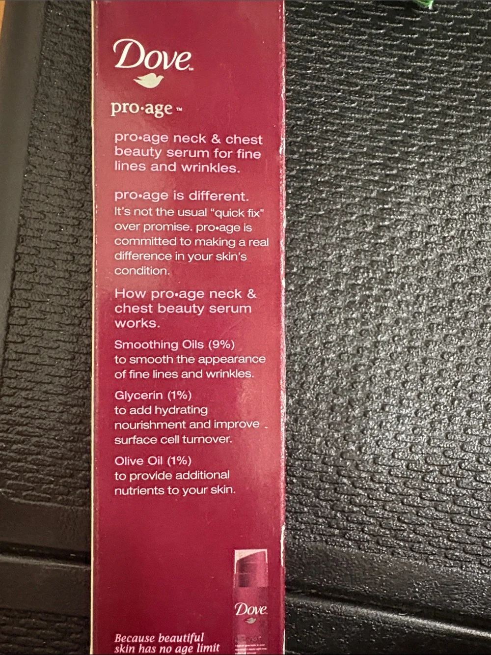 Dove pro age